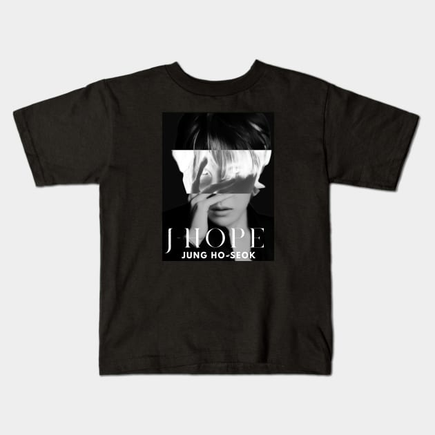 J-HOPE Kids T-Shirt by Legacy of Self-Expression Art